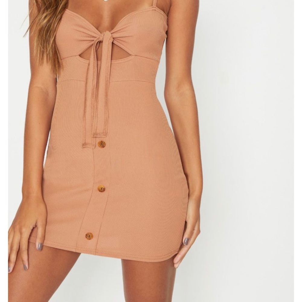 Pretty Little Thing ribbed sun dress